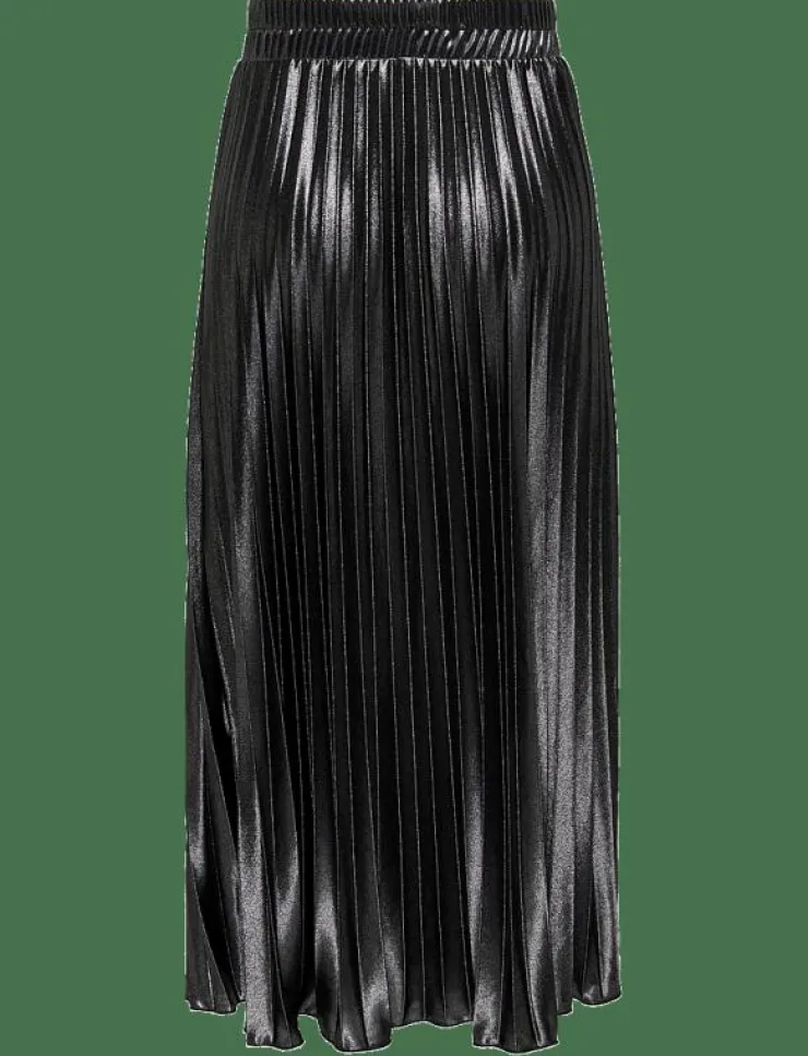 ONLY ONLLYON PLEATED SHINE SKIRT JRS - Midi kjolar|Kvinnor Kjolar
