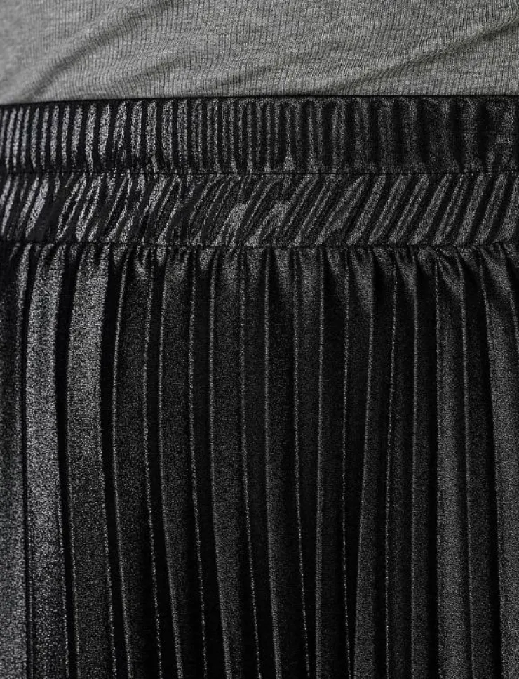 ONLY ONLLYON PLEATED SHINE SKIRT JRS - Midi kjolar|Kvinnor Kjolar