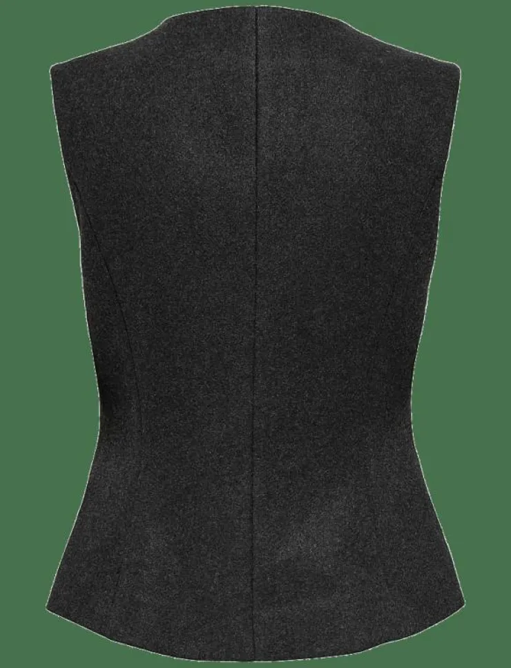 Kvinnor ONLY Kavajer|ONLMAIKA ASYM FIT WAISTCOAT PNT OX - Kavajer