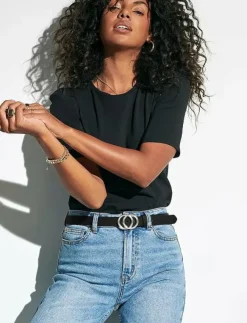 ONLY ONLRASMI FAUX LEATHER JEANS BELT NOOS - Skärp|Kvinnor Bälten