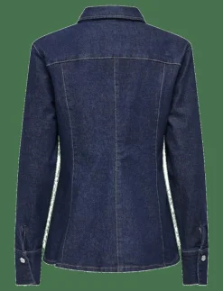 ONLY ONLROSIE L/S FITTED DNM JACKET GUA - Jeansjackor|Kvinnor Overshirts