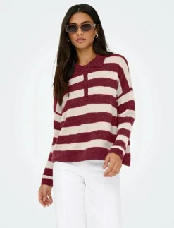 ONLY ONLTALIO LS POLO NECK BF KNT - Stickat|Kvinnor Kläder|Stickat