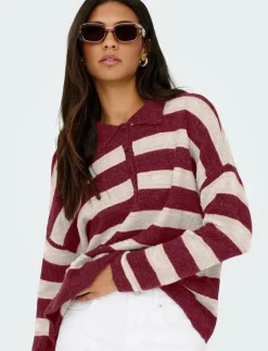 ONLY ONLTALIO LS POLO NECK BF KNT - Stickat|Kvinnor Kläder|Stickat