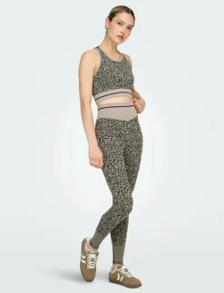 Kvinnor Only Play Tights|ONPAJESSA HW SEAM TIGHTS - Seamless tights