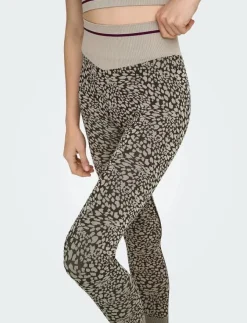 Kvinnor Only Play Tights|ONPAJESSA HW SEAM TIGHTS - Seamless tights