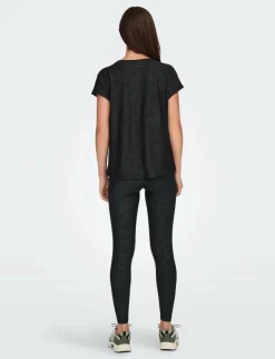 Kvinnor Only Play Toppar & T-Shirts|ONPAUB-SNAKE LIFE ON SS BAT LOOSE TEE - T-Shirts
