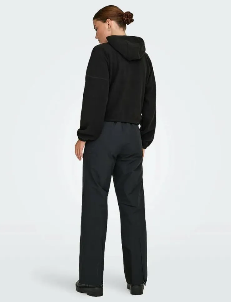 Only Play ONPFLEE HOOD FZ LS SHORT FLEECE TOP - Huvtröjor|Kvinnor Sweatshirts|Sweatshirts