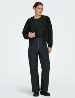 Only Play ONPFLEE HOOD FZ LS SHORT FLEECE TOP - Huvtröjor|Kvinnor Sweatshirts|Sweatshirts