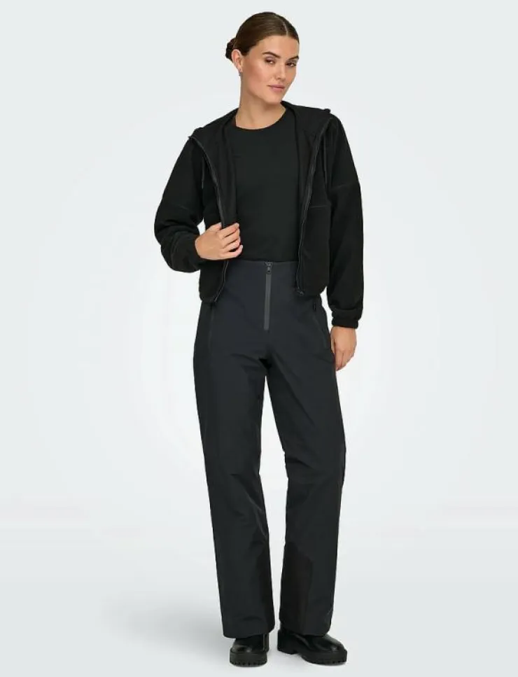 Only Play ONPFLEE HOOD FZ LS SHORT FLEECE TOP - Huvtröjor|Kvinnor Sweatshirts|Sweatshirts