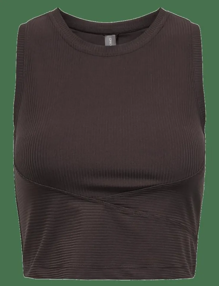 Only Play ONPHOMIE SL CROP RIB TOP - Crop tops|Kvinnor Toppar & T-Shirts