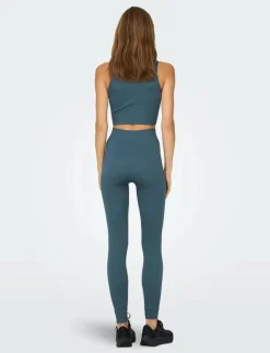 Kvinnor Only Play Tights|ONPJAIA LIFE HW SEAM TIGHTS NOOS - Seamless tights