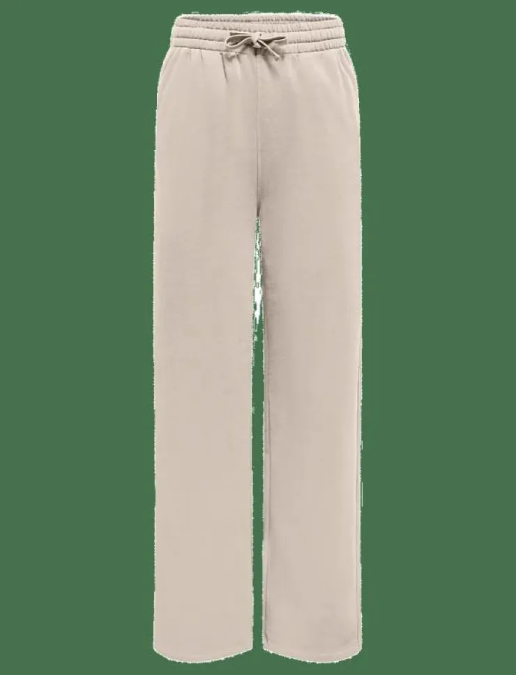 Kvinnor Only Play Byxor|Mjukisbyxor|ONPJONI LIFE HW BRUSH WIDE SWT PNT - Sweatpants