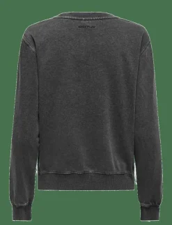 Kvinnor Only Play Sweatshirts|Sweatshirts|ONPJUNA LIFE ON LS BRUSH LOOSE SWT - Sweatshirts