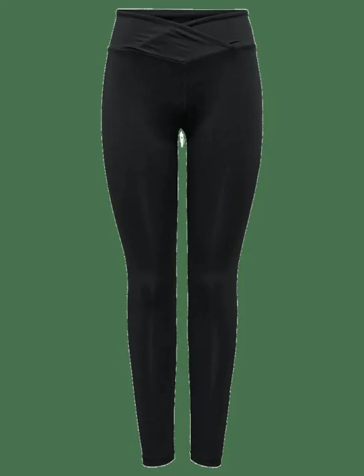 Kvinnor Only Play Tights|Leggings & Tights|ONPKRIS-1 HW WRAP TIGHTS - Leggings