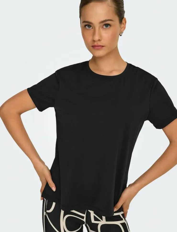 Kvinnor Only Play Toppar & T-Shirts|ONPLAZE ON SS LOOSE TEE - T-Shirts
