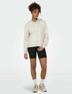 Only Play ONPLOUNGE LIFE HOOD FZ LS SWT NOOS - Huvtröjor|Kvinnor Sweatshirts