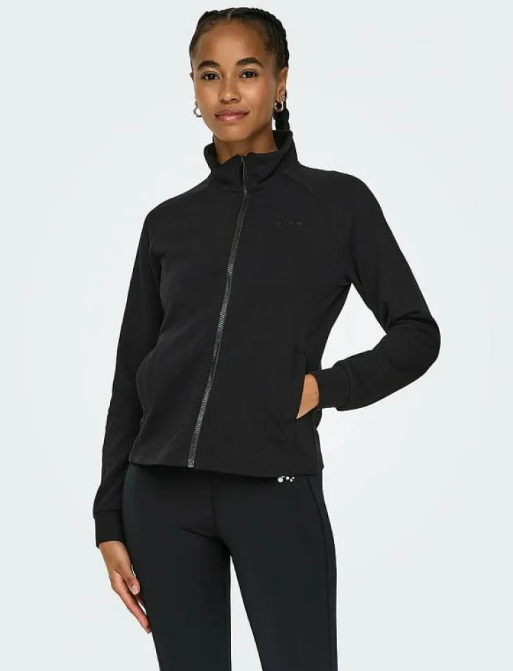 Kvinnor Only Play Sweatshirts|ONPMELINA LIFE HN FZ LS SWT NOOS - Sweatshirts
