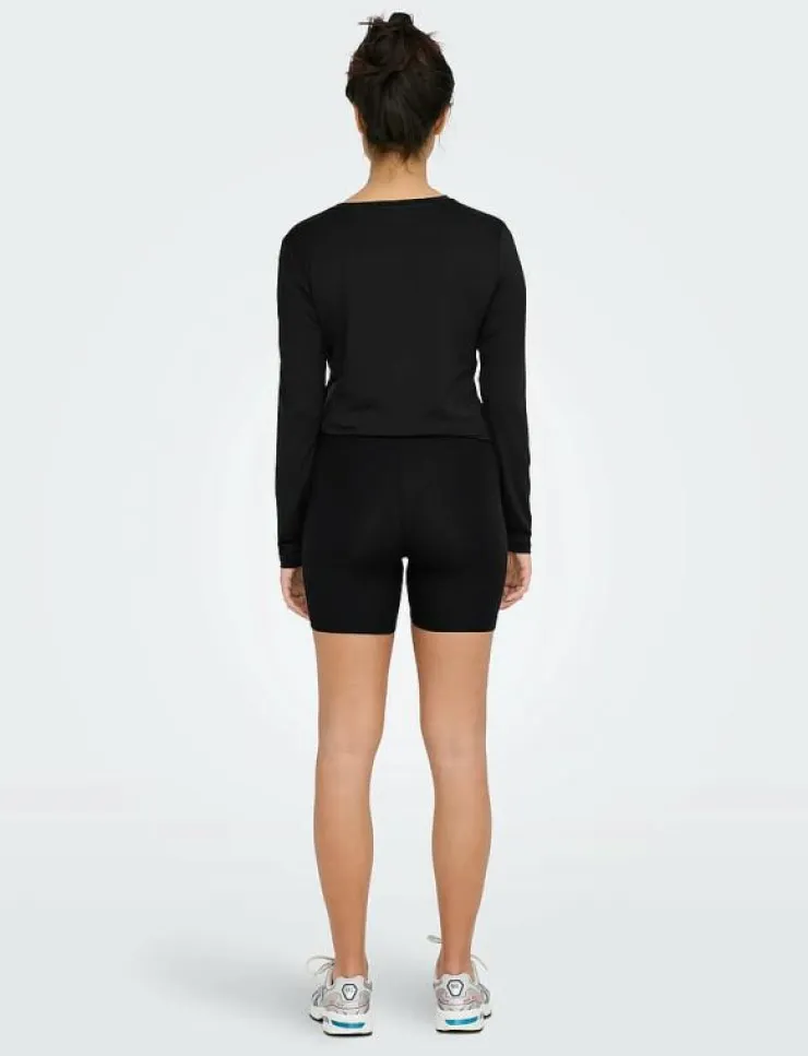 Kvinnor Only Play Tights|Leggings & Tights|ONPNOON LIFE MW JRS SHORTS NOOS - Träningstights