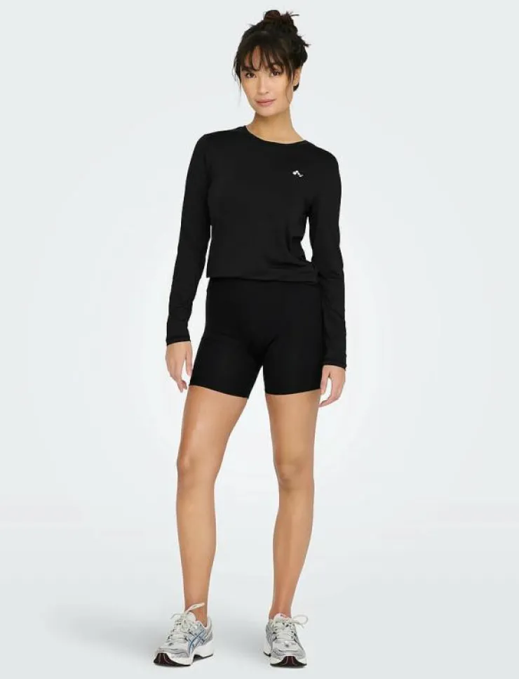Kvinnor Only Play Tights|Leggings & Tights|ONPNOON LIFE MW JRS SHORTS NOOS - Träningstights