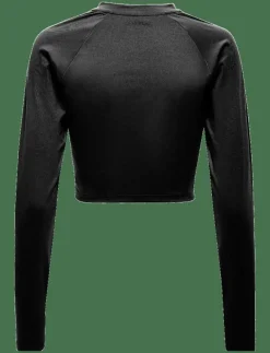 Kvinnor Only Play Toppar & T-Shirts|ONPSEE HN HZ LS CROP TOP - Crop tops