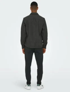 ONLY & SONS ONSASH OVR WOOLEN LOOK PKT LS SHIRT NOOS - Ulljackor| Overshirts|Jackor & Rockar