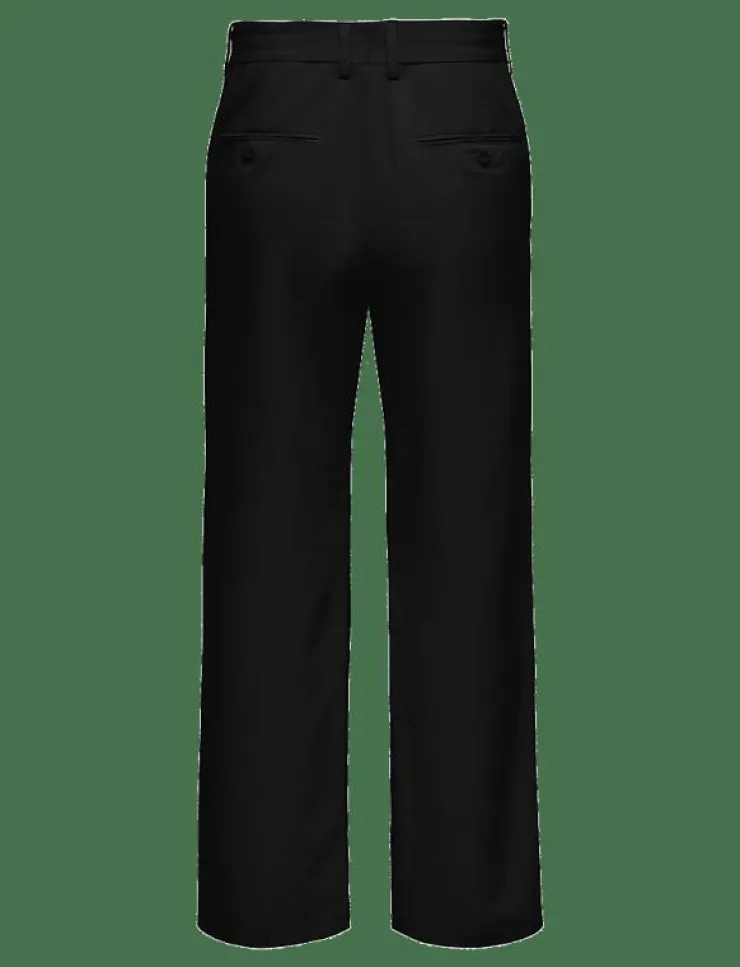 ONLY & SONS ONSBOB-LE LOOSE 0071. PANT - Kostymbyxor| Kläder|Byxor