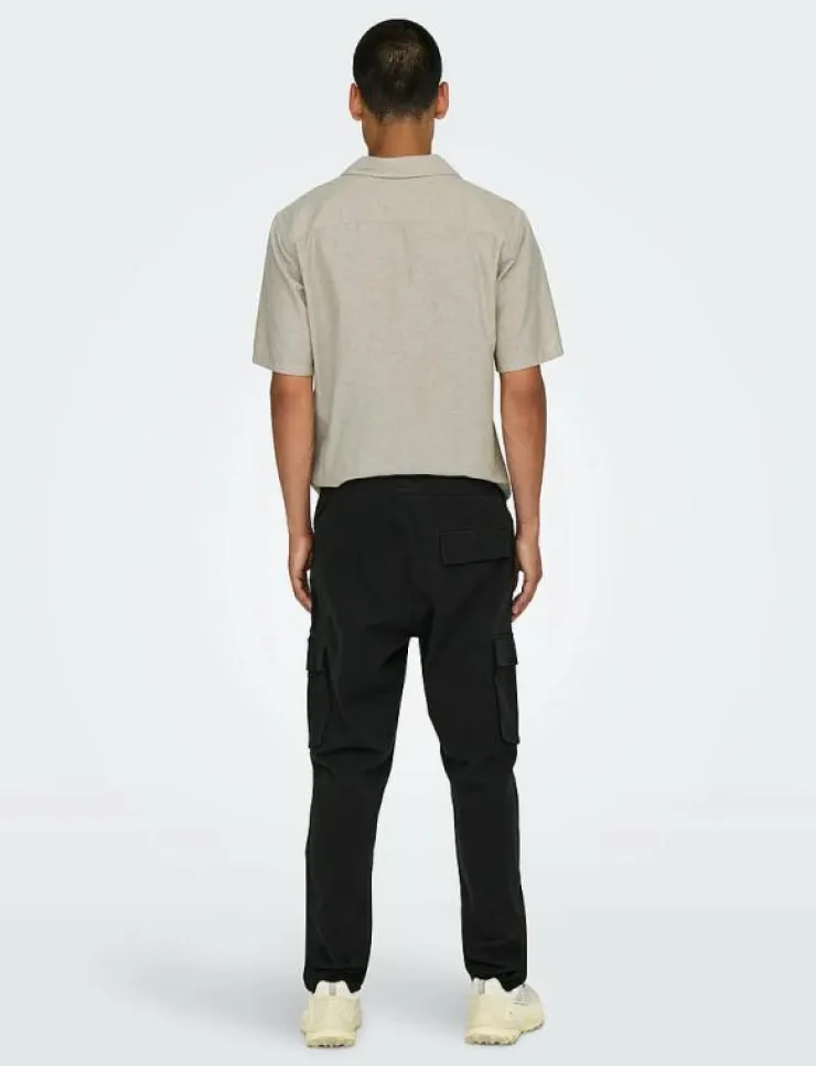 ONLY & SONS Kläder|Byxor|ONSCAM LIFE LINUS CARGO PANT PK 0013 - Cargobyxor