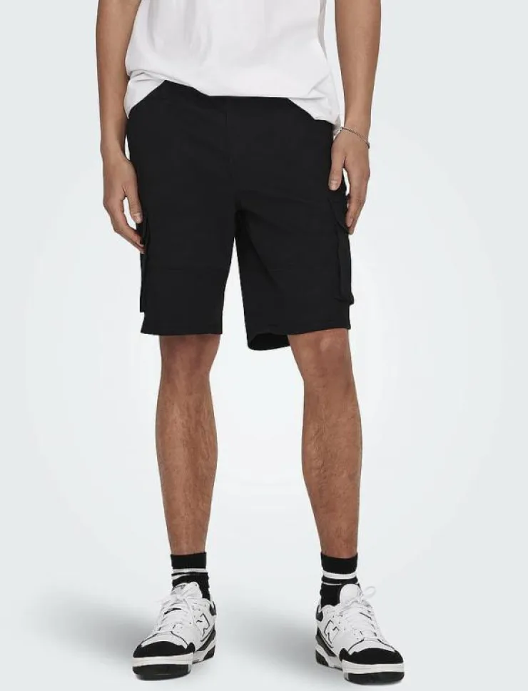 ONLY & SONS ONSCAM STAGE CARGO SHORTS 6689 LIFE NOOS - Cargo shorts| Shorts