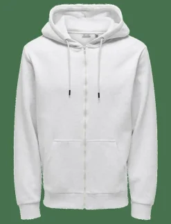 ONLY & SONS ONSCERES ZIP THR. HOODIE SWEAT NOOS - Hoodies| Kläder|Sweatshirts & Huvtröjor