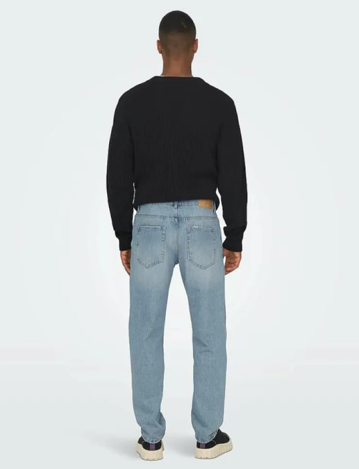 ONLY & SONS ONSEDGE STRAIGHT LB 6986 TAI DNM NOOS - Relaxed jeans| Kläder|Denim Kläder