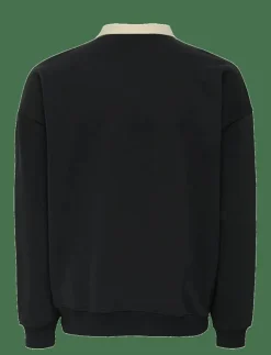 ONLY & SONS Pikéer|ONSJEFFREY VTG LS RUGBY SOLID POLO - Långärmade pikéer