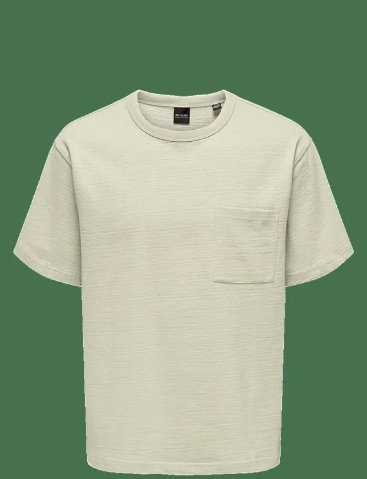 ONLY & SONS ONSKANE RLX DESIGN TERRY SS TEE - Kortärmad t-shirt| T-Shirts