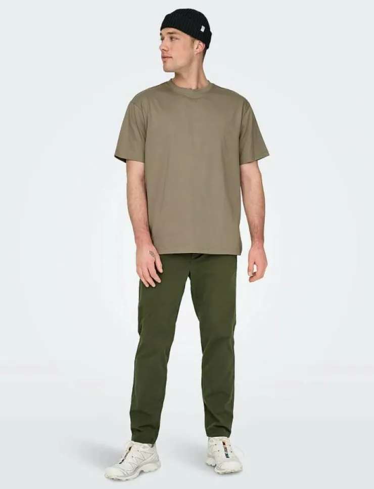ONLY & SONS Byxor|ONSLINUS TAPER 0183 PANT NOOS - Casual byxor