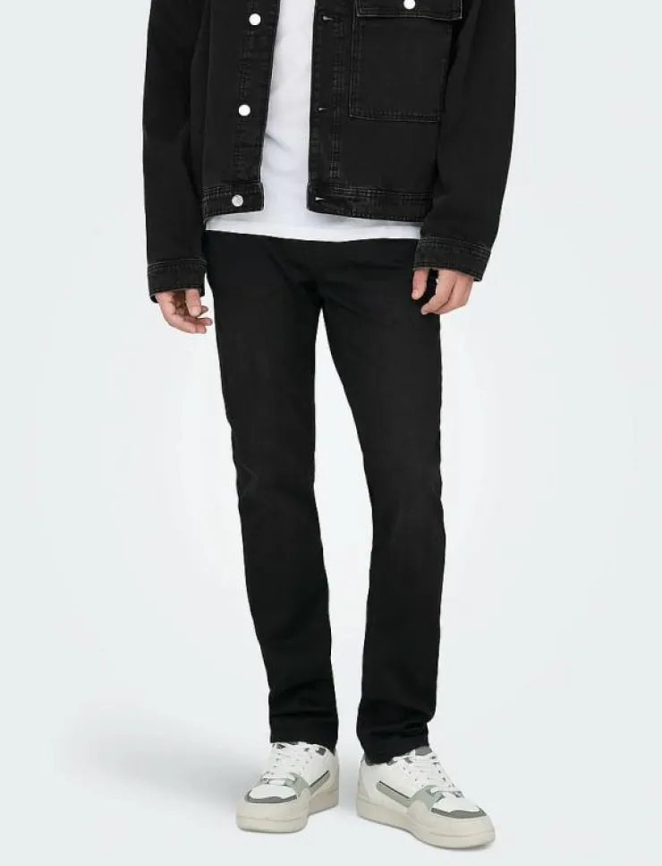 ONLY & SONS ONSLOOM SLIM JOG 7451 PIM DNM NOOS - Slim jeans| Kläder