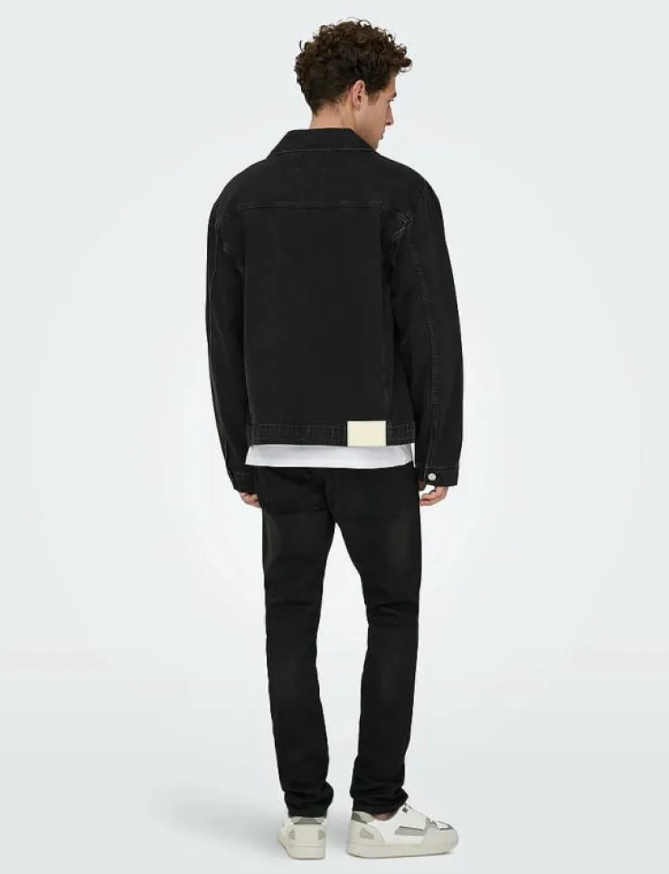 ONLY & SONS ONSLOOM SLIM JOG 7451 PIM DNM NOOS - Slim jeans| Kläder