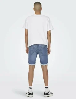 ONLY & SONS Shorts|ONSPLY JOG MB 8584 PIM DNM SHORTS NOOS - Jeansshorts