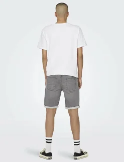 ONLY & SONS ONSPLY JOG MG 8583 PIM DNM SHORTS NOOS - Jeansshorts| Shorts