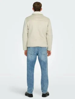 ONLY & SONS ONSROYCE SHEARLING JACKET OTW - Tunna jackor| Jackor & Rockar