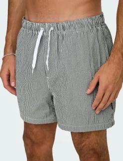 ONLY & SONS Badkläder|ONSTED STRIPE SEERSUCKER SWIM NOOS - Badbyxor