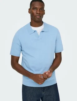 ONLY & SONS Pikéer|ONSTHY LIFE REG SS RESORT KNIT - Kortärmade pikéer