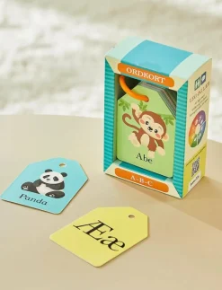 Barn Barbo Toys Barnböcker|Ordkort - Alfabetet - ABC (DK) - Pedagogisk barnbok