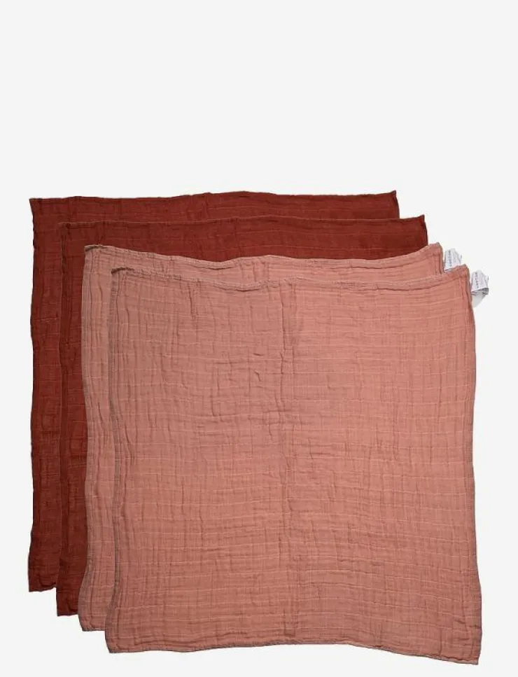 Barn Pippi Sova|Sova|Organic Cloth Muslin (4-pack) - Muslindukar
