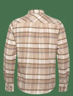 Knowledge Cotton Apparel Organic Cotton Checked Flannel Shir - Flanellskjortor| Skjortor