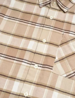 Knowledge Cotton Apparel Organic Cotton Checked Flannel Shir - Flanellskjortor| Skjortor