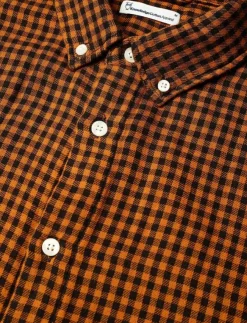 Knowledge Cotton Apparel Skjortor|Organic Cotton Checked Shirt GOTS - Rutiga skjortor