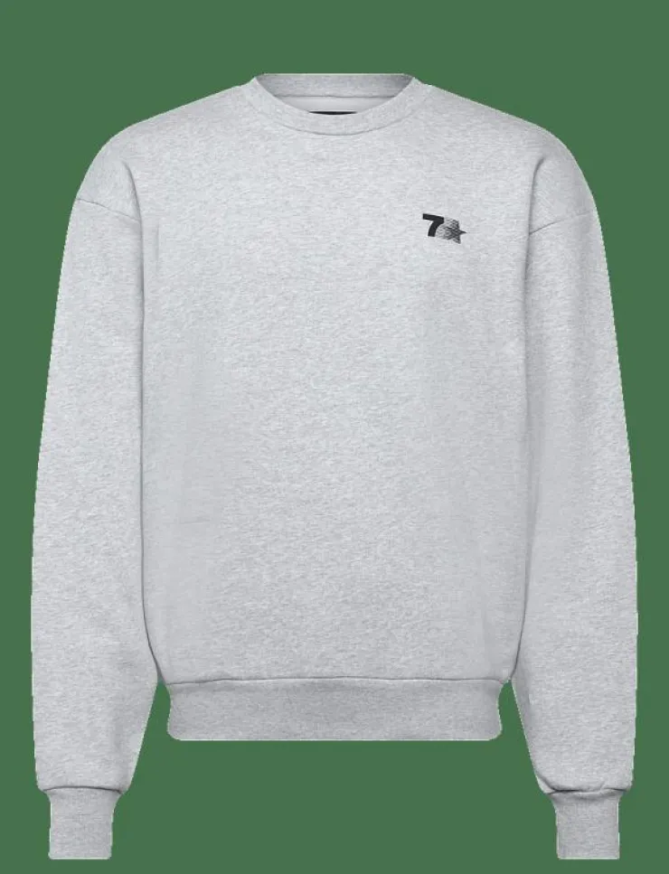 Kvinnor 7 DAYS Active Sweatshirts|Sweatshirts|Organic Graphic Regular Crewneck - Sweatshirts