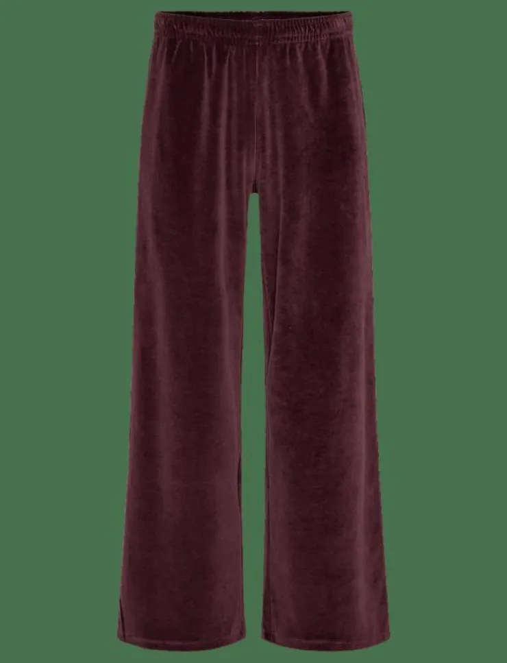 7 DAYS Active Organic Velvet Pants - Sweatpants|Kvinnor Byxor|Joggingbyxor