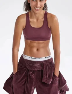7 DAYS Active Organic Velvet Pants - Sweatpants|Kvinnor Byxor|Joggingbyxor