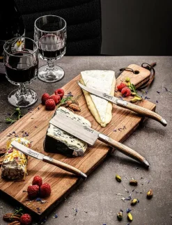 Laguiole Style de Vie Bestick|Ostknivar Laguiole 3-Set - Ostknivar
