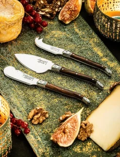 Laguiole Style de Vie Bestick|Ostknivar 3-pack - Ostknivar